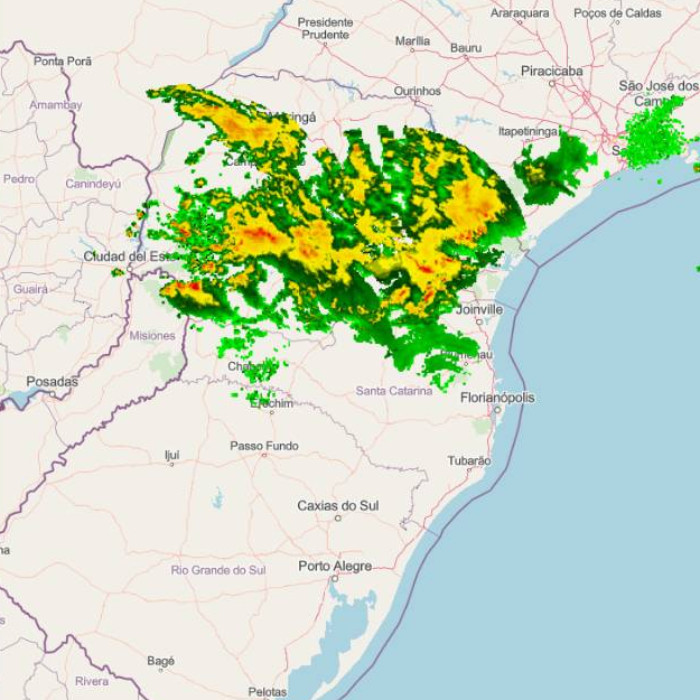Chuva Radares