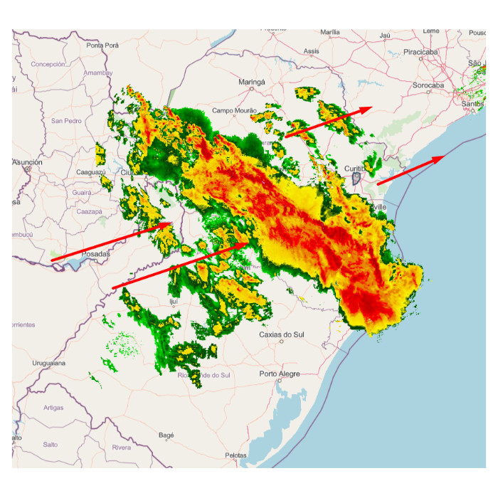 Chuva Radares