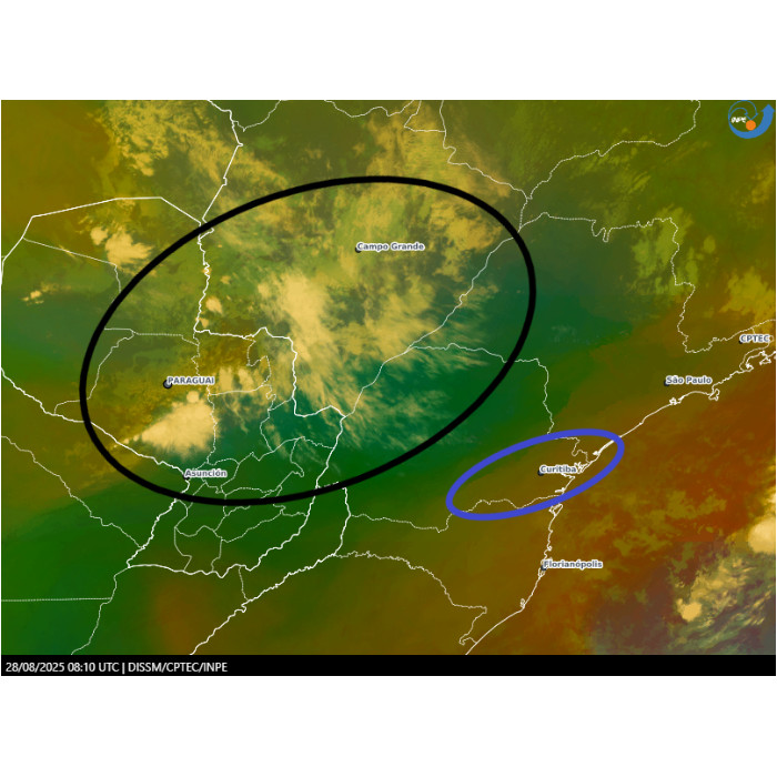DSAT/INPE: GOES-19, Airmass